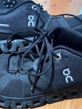 On Running Black Athletic Shoes